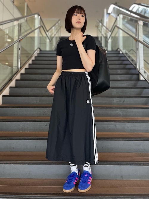 セール】スリーストライプス ロングスカート / アディダスオリジナルス