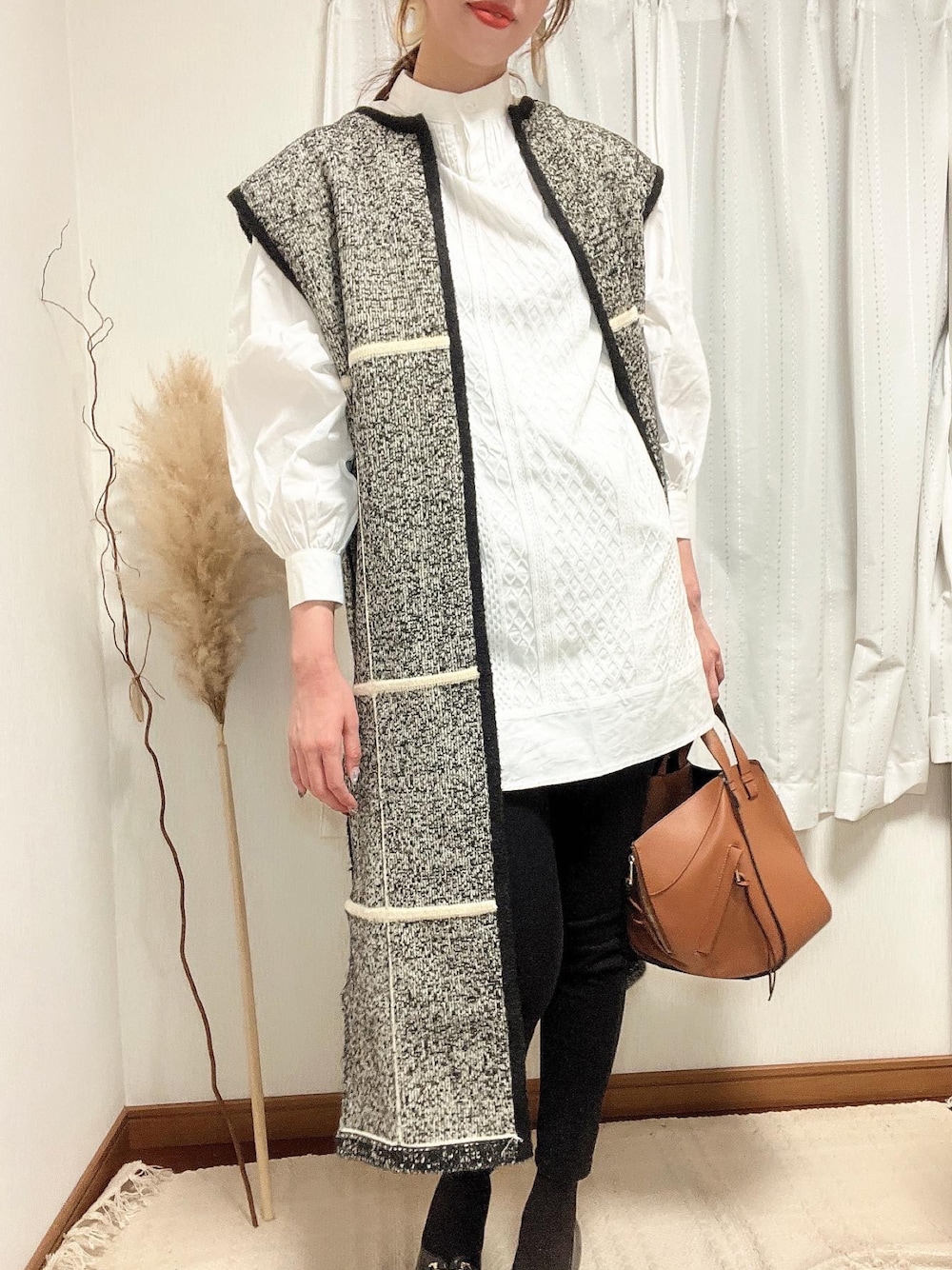 Ameri（アメリ）の「VEST DOCKING SHIRT（シャツ/ブラウス）」 - WEAR