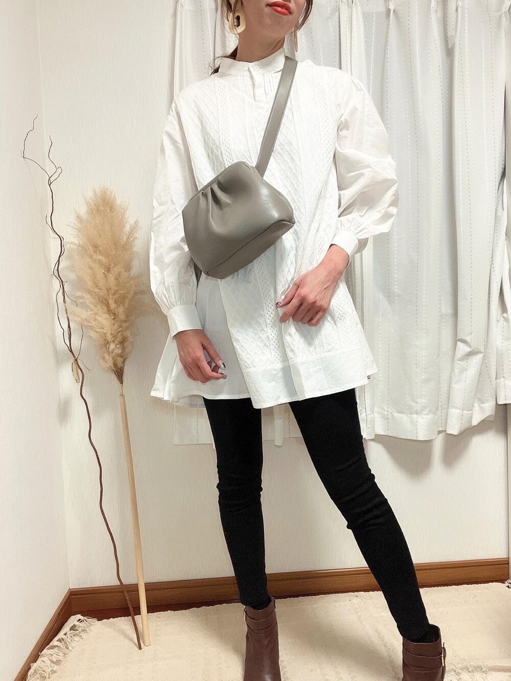 Ameri（アメリ）の「VEST DOCKING SHIRT（シャツ/ブラウス）」 - WEAR