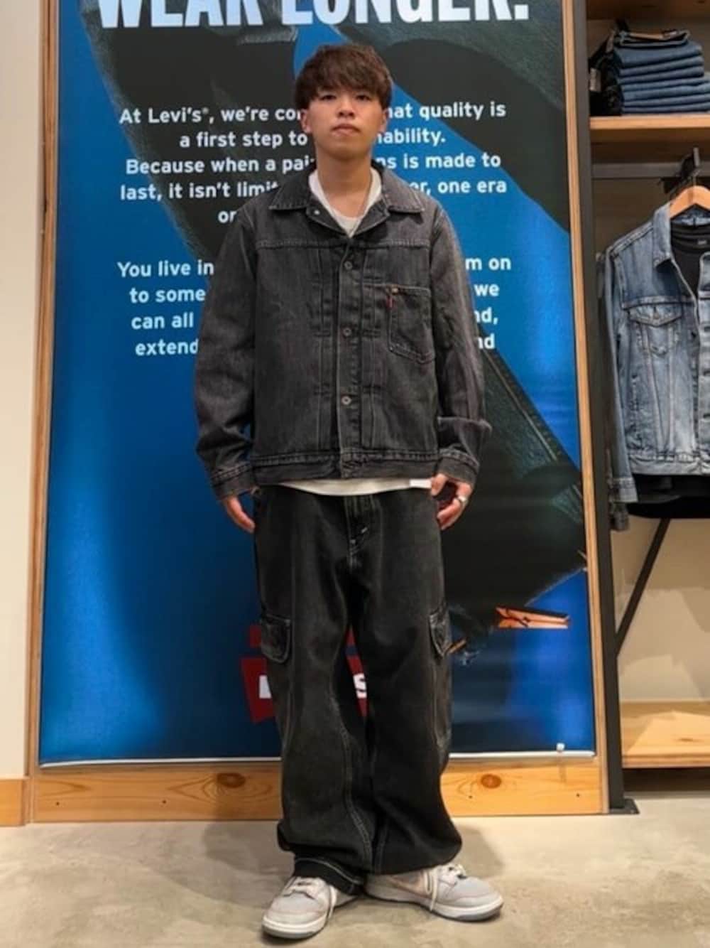 リーバイス STAFF MEN｜Levi'sのデニムジャケットを使った