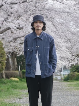 A.P.C.のカバーオールを使った人気ファッションコーディネート - WEAR