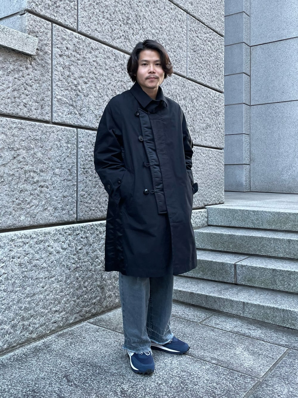Sacaiのステンカラーコートを使った人気ファッションコーディネート - WEAR