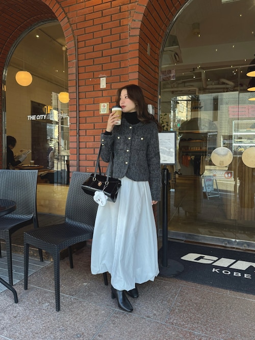 セール】ヒールレザーロングブーツ（ブーツ）｜Chico（チコ）の