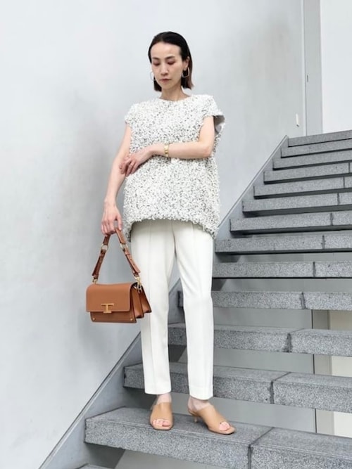 カラミリボン ブラウス（シャツ/ブラウス）｜EFFE BEAMS（エッフェ