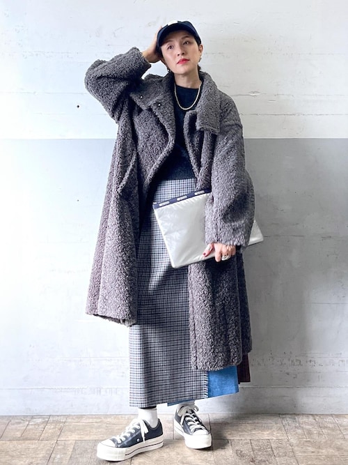 セール】【WEB限定】スタンドカラーボアコート（その他アウター