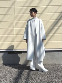 Whim Gazette（ウィムガゼット）の「二重織ノースリーブジャンプスーツ