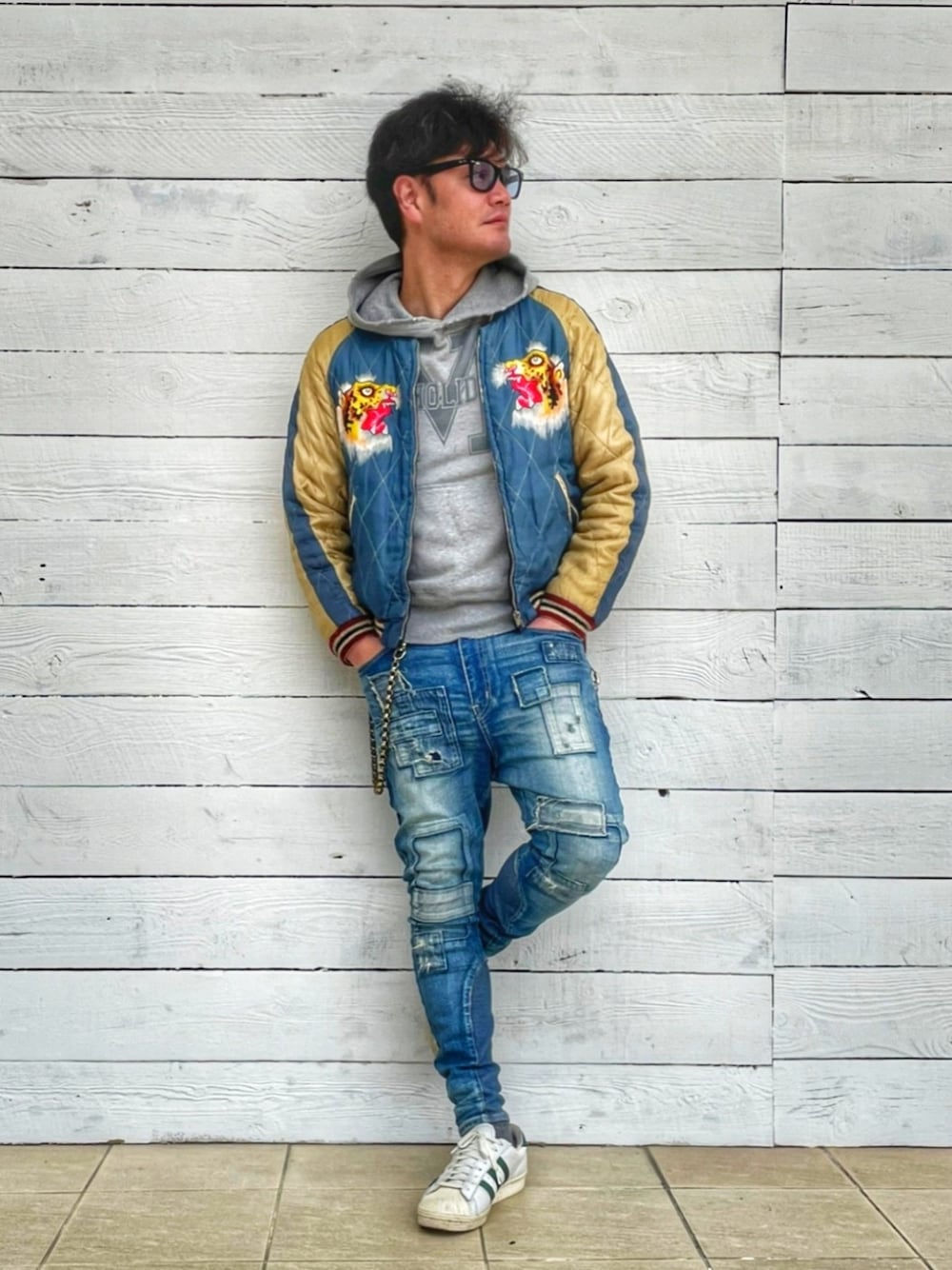 KOH｜東洋エンタープライズのスカジャンを使ったコーディネート - WEAR