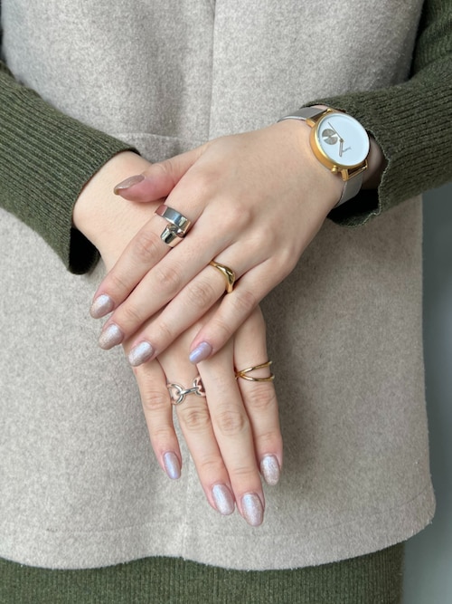 Jouete（ジュエッテ） 指輪 リング ウェーブ リング レディース