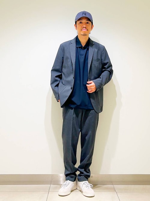 セール】LIFE STYLE TAILOR リネンライクコンフォータブルパンツ