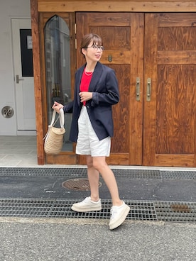 6(ROKU)＞CHANGE BUTTON JACKET/ジャケットを使った人気ファッション