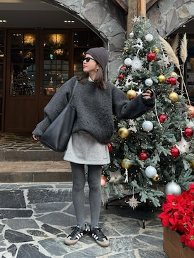 THERMAL PRO FLEECE TUCK MINI SKIRT サーマルプロフリースタックミニ