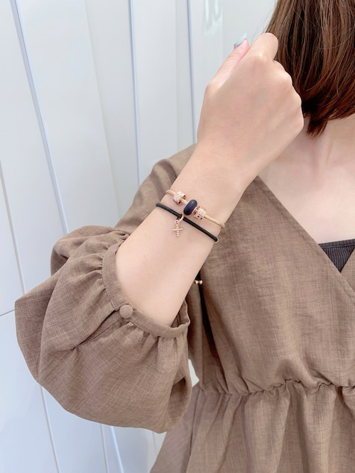 Moments スネーク チェーン ブレスレット （ピンクゴールド