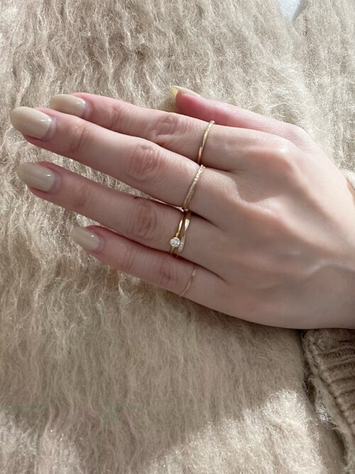 PAS TIERRA（パティエラ）の「[Briller] K10ハーフエタニティ