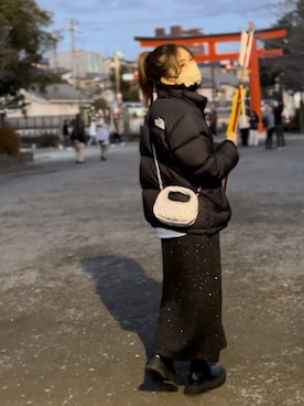 miu miuのバッグ（シルバー系）を使った人気ファッション