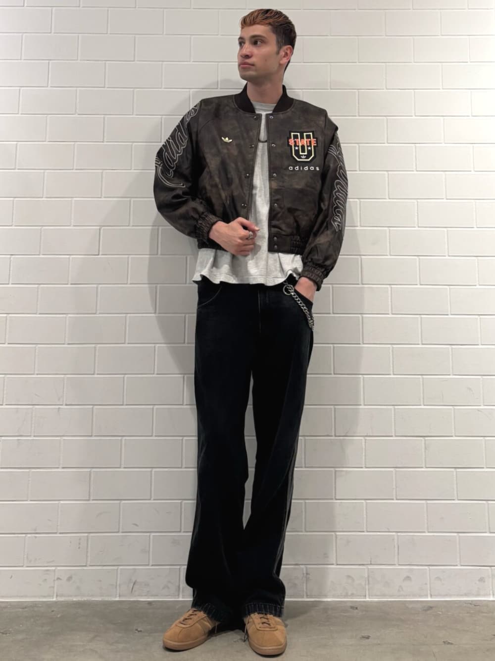 タバコ / Tobacco、アディダス オリジナルス Athletic Dept ビンテージ