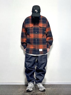 WTAPS チェック柄 シャツジャケット サイズX 02 WTAPS チェック柄