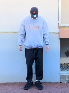 SEE SEEのスウェットを使った人気ファッションコーディネート - WEAR