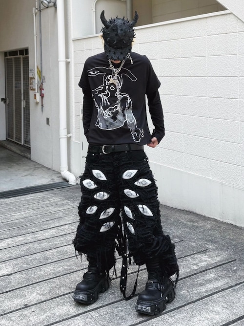 UNIZ】Demon Venom Cap / 【ユニズ】ツノ付きデニムキャップ（キャップ