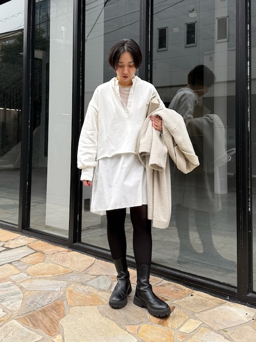 La nature linge】シアーチュールプルオーバー（Tシャツ/カットソー