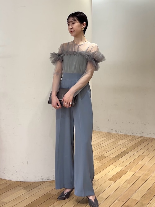 LADYフリルオフショルコンビネゾン｜ラグナムーン（LAGUNAMOON）公式