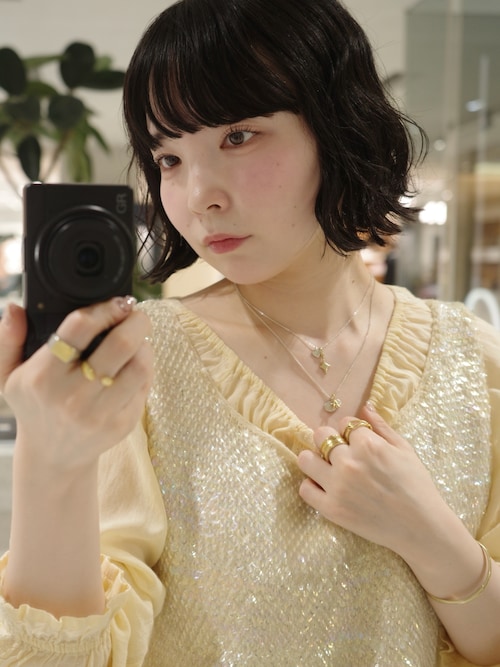 TEN. ブレスレット 18KGP ヨークバングル レディース メンズ