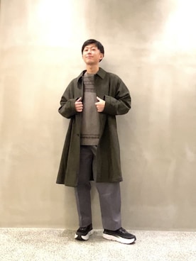 Steven Alan＞ TOP MELTON BALMACAAN COAT/コートを使った人気