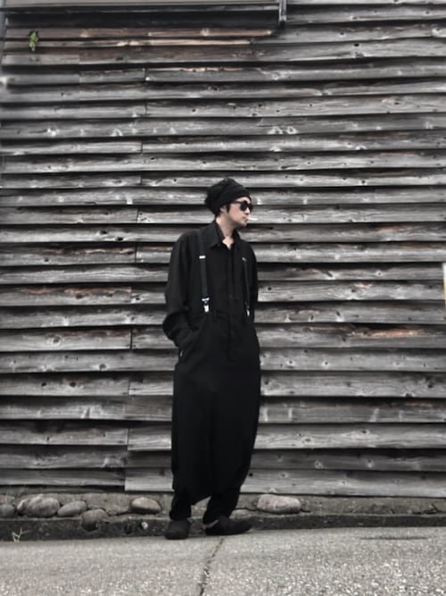名作 18AW Yohji Yamamoto POUR HOMME サスペンダー yohji yamamoto