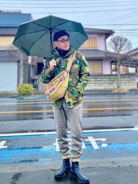 KAPITALのショルダーバッグを使った人気ファッションコーディネート - WEAR