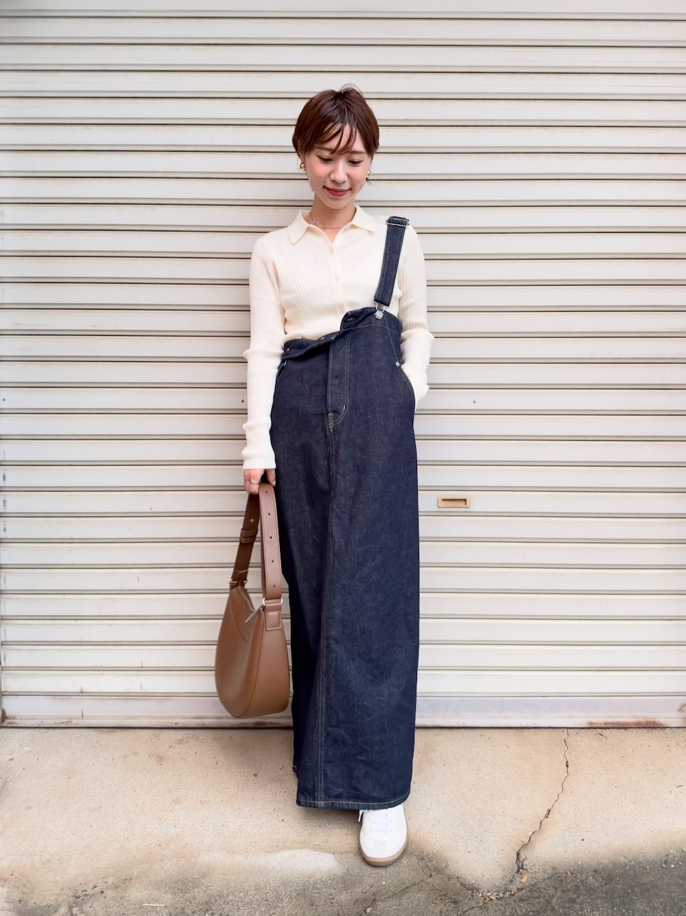 EDWIN×ETRETOKYO COREデニムハイライズサススカートを使った人気