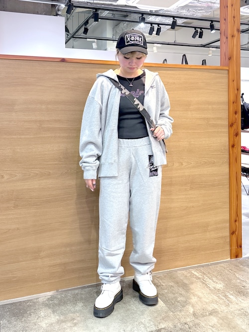 FACE BOX PATCH SWEAT PANTS（スウェットパンツ）｜X-girl（エックス
