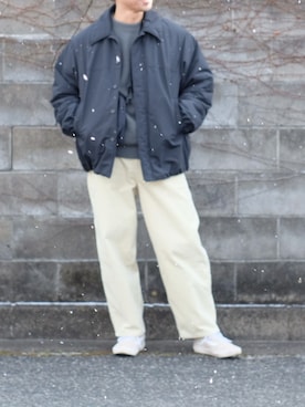 Steven Alan＞ PE DARUMA CAR BLOUSON/ブルゾンを使った人気