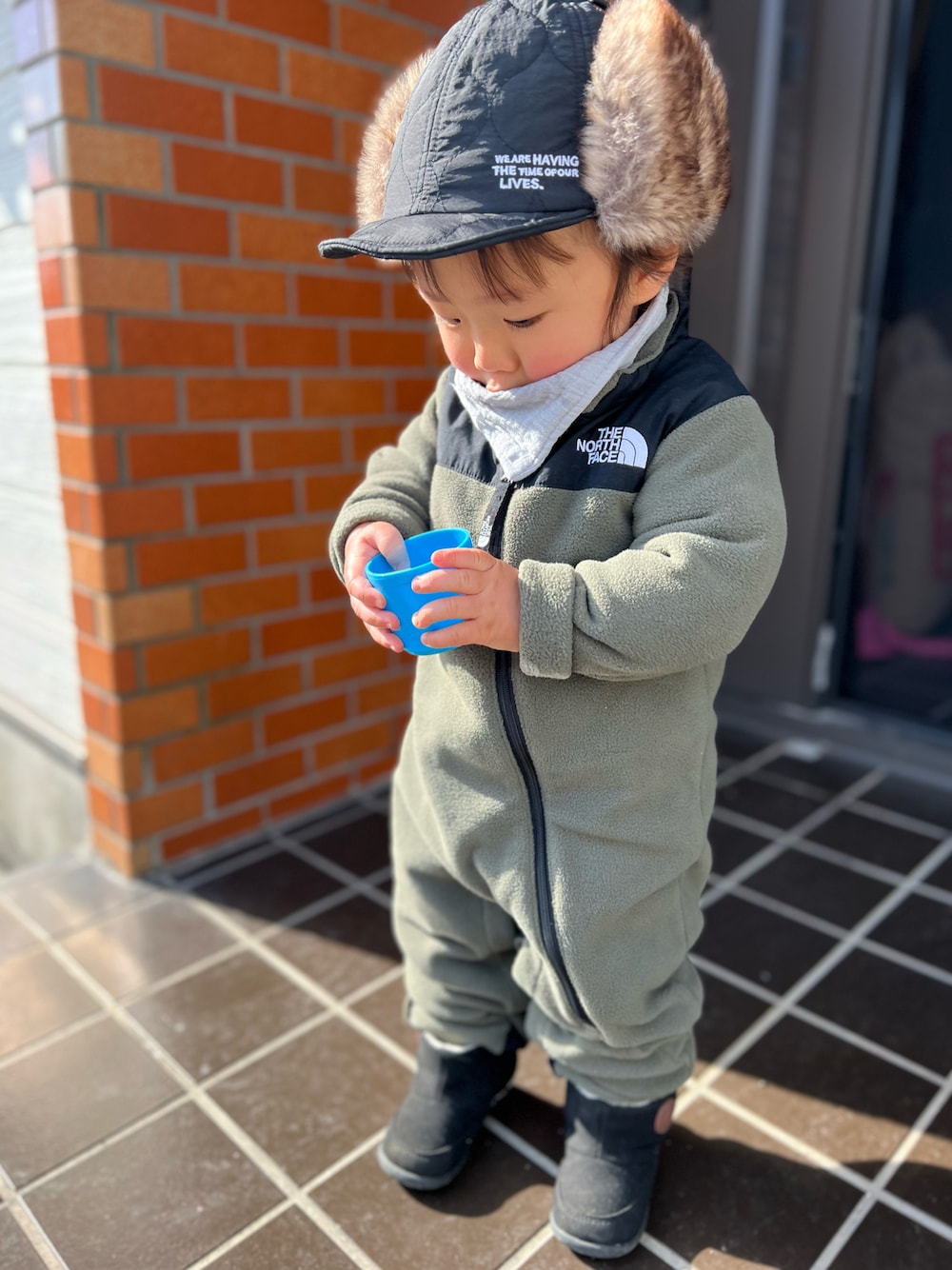 THE NORTH FACEのつなぎ/オールインワンを使ったキッズ人気