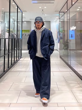 セットアップ対応』WIDE DAD OCTA JACKETを使った人気ファッション