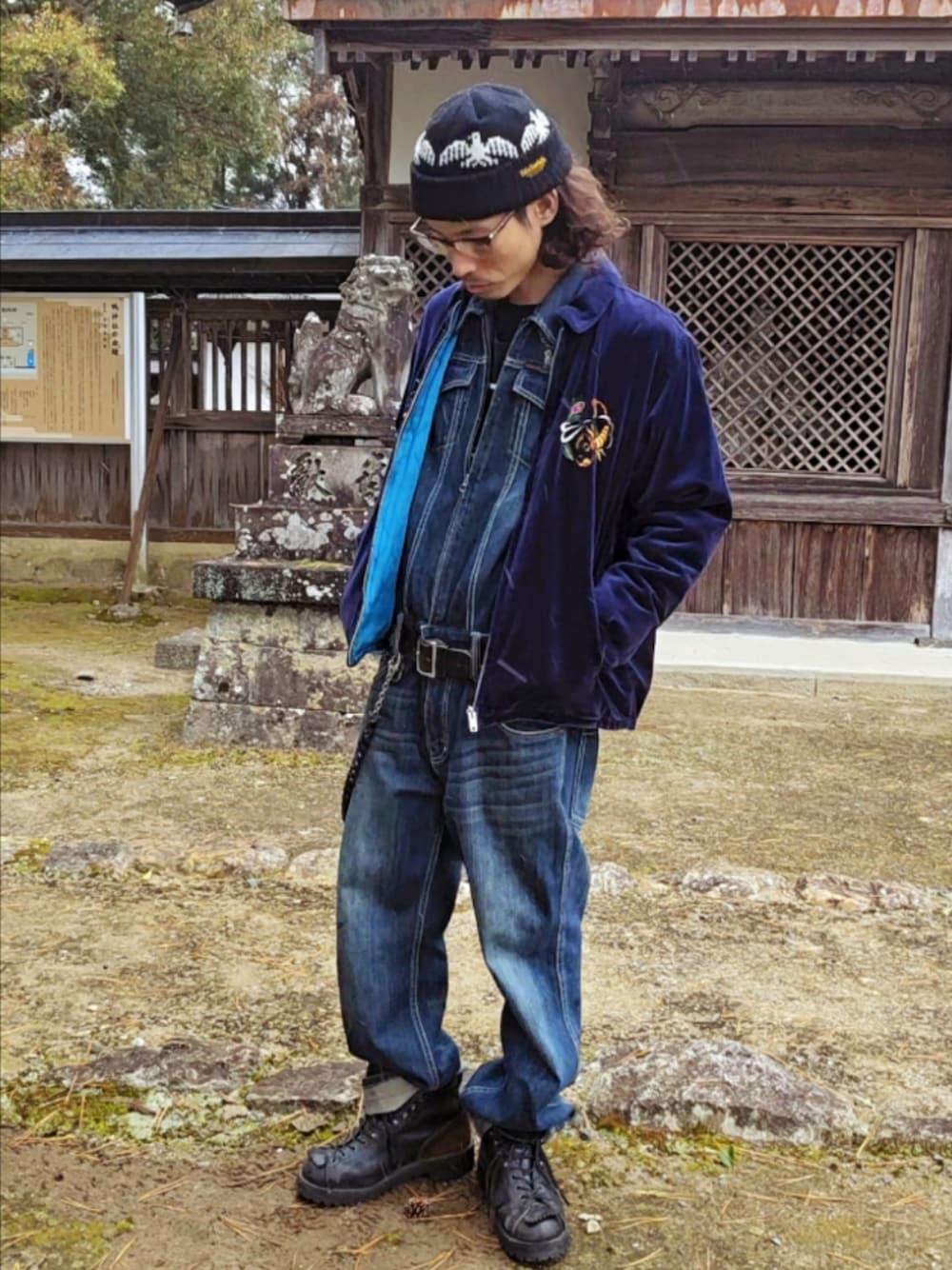 RADIALLのスカジャンを使ったメンズ人気ファッションコーディネート - WEAR