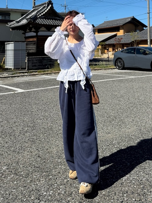 レーススウェットパンツ（スウェットパンツ）｜April Jane（エイプリル