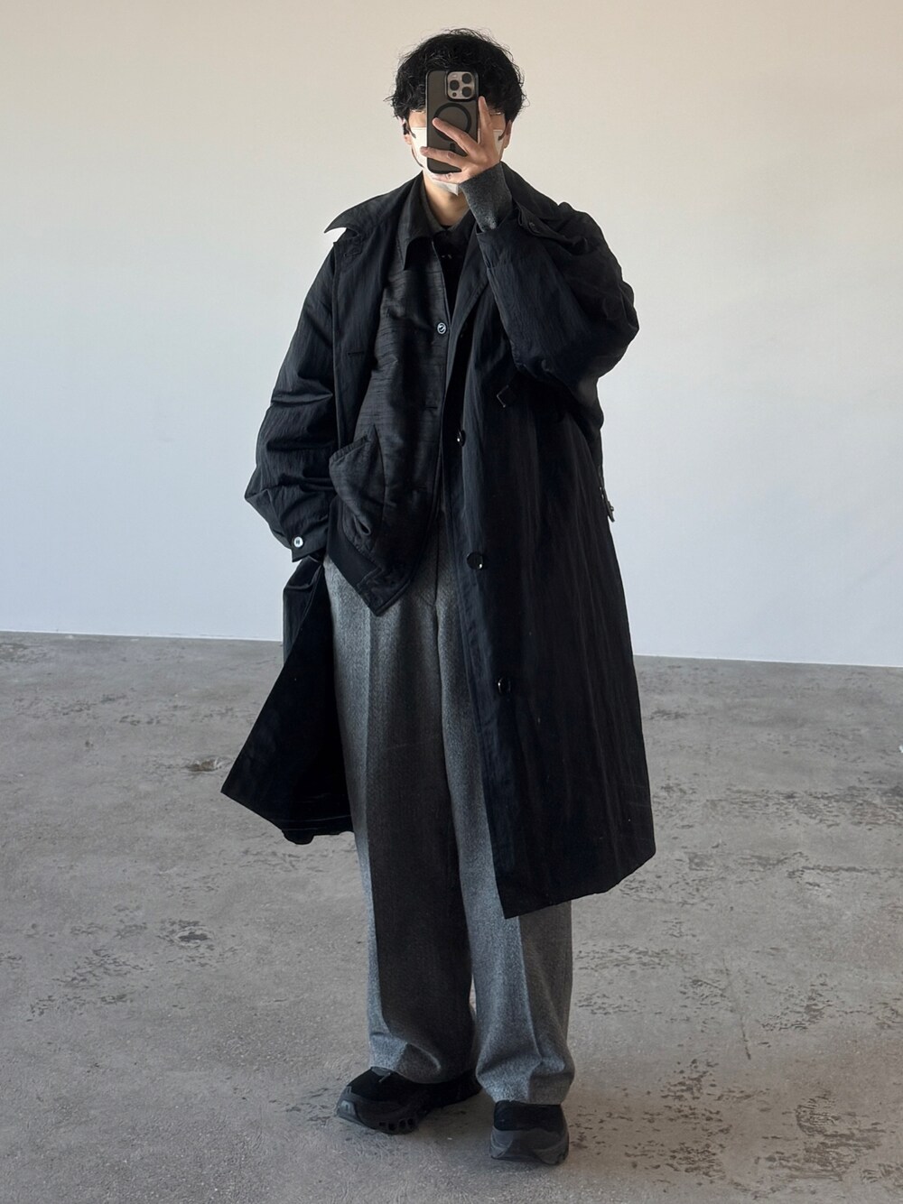 LIDNM（リドム）の「WILD SILK PADDED BLOUSON（ブルゾン）」 - WEAR