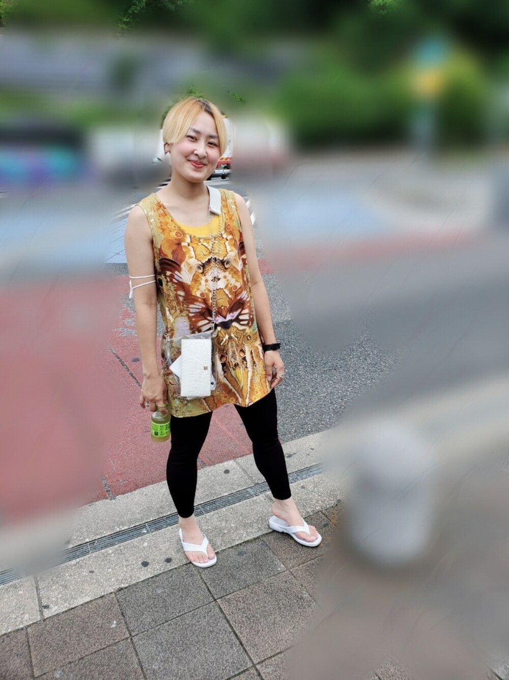 ISSEY MIYAKEのタンクトップを使ったレディース人気ファッション