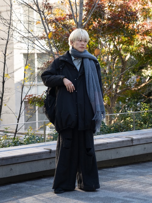 remer loose monster over jacket monster loose over Rain Parka In