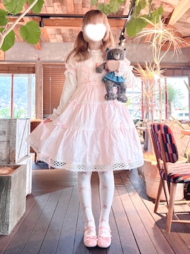 BABY,THE STARS SHINE BRIGHTのワンピースを使った人気ファッション