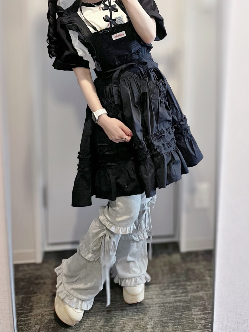 るな｜モモコハウスのエプロンを使ったコーディネート - WEAR