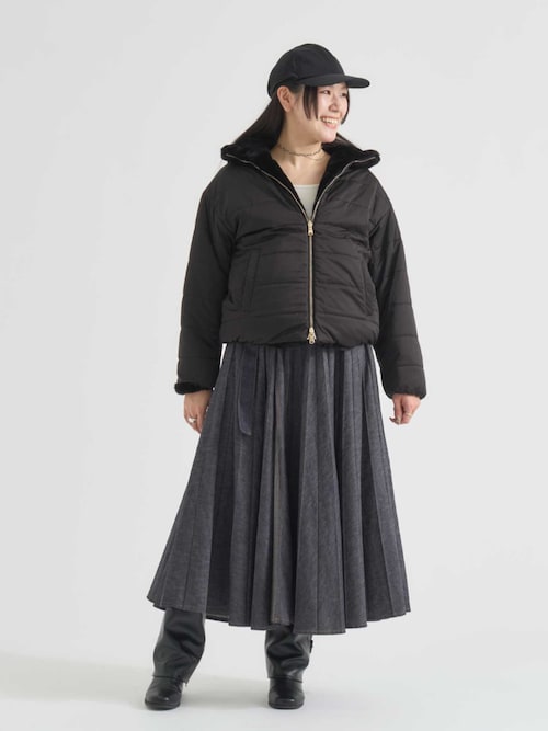 TATRAS/タトラス】別注 POLIANA/リバーシブルダウンファーブルゾン