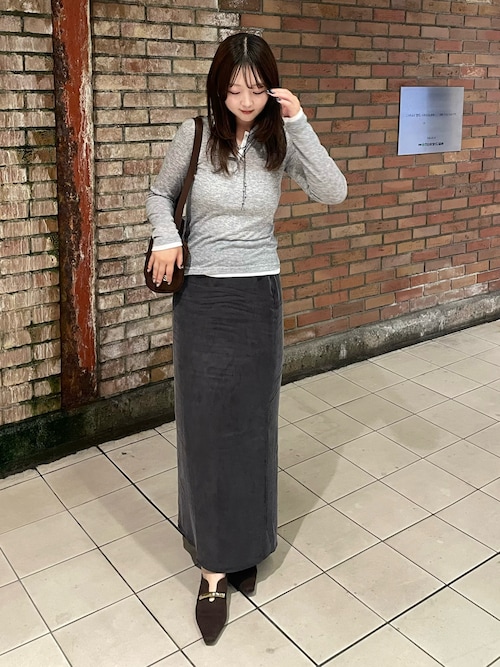 anuke（アンヌーク） スカート Mellow Maxi Skirt : ZOZOTOWN Yahoo!店