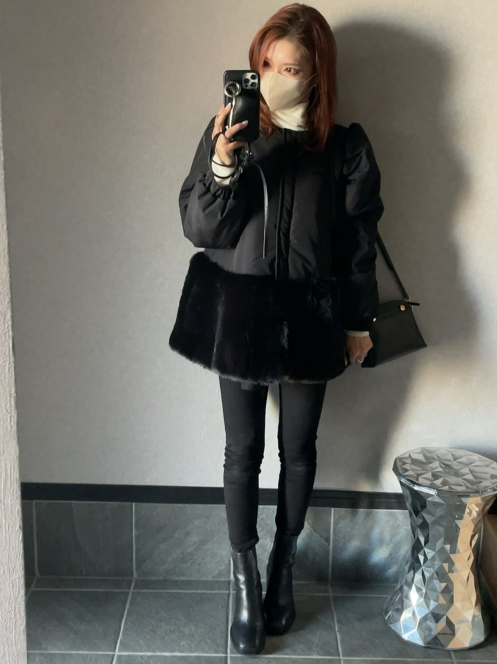 エコファーコンビブルゾンを使った人気ファッションコーディネート - WEAR