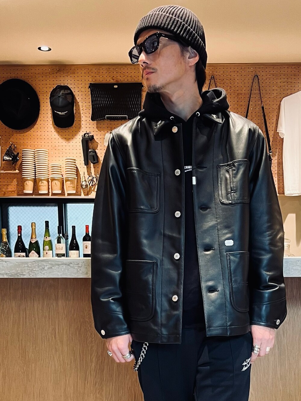 TANAKA (GARDEN CREW)｜CRIMIEのカバーオールを使ったコーディネート