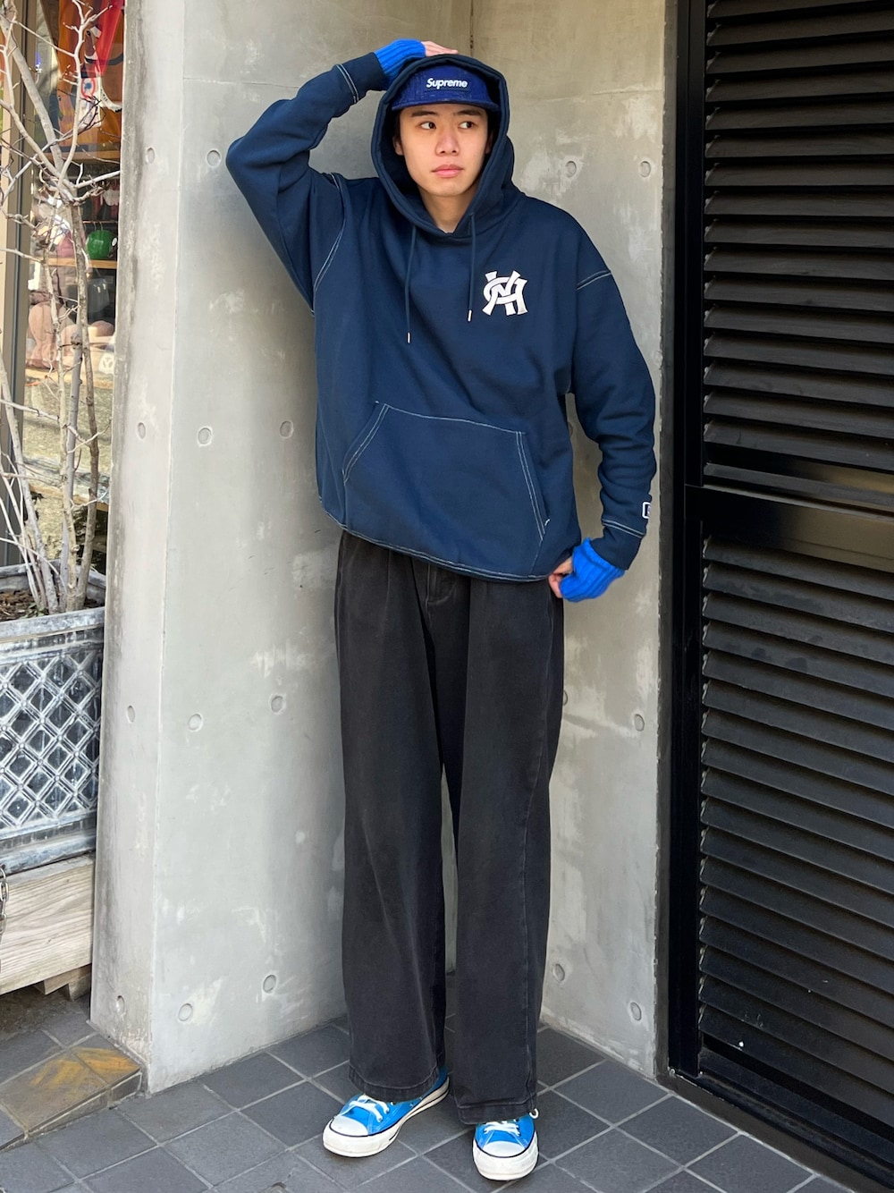 Z(ゼット) ｜9090のパーカーを使ったコーディネート - WEAR