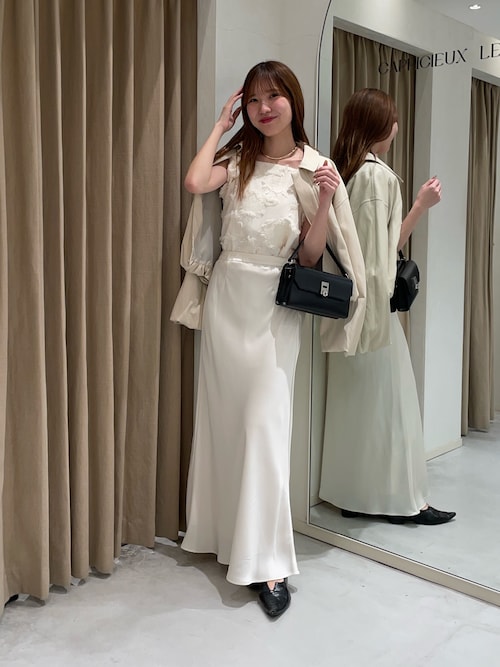 セール】ジャガードパフショルダートップス（シャツ/ブラウス