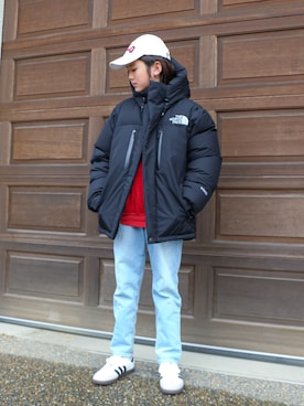 POLO RALPH LAURENのキャップを使った「ノースフェイス」の人気