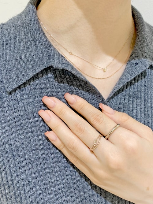 ete（エテ） ネックレス K18MPG チェーン ネックレス レディース