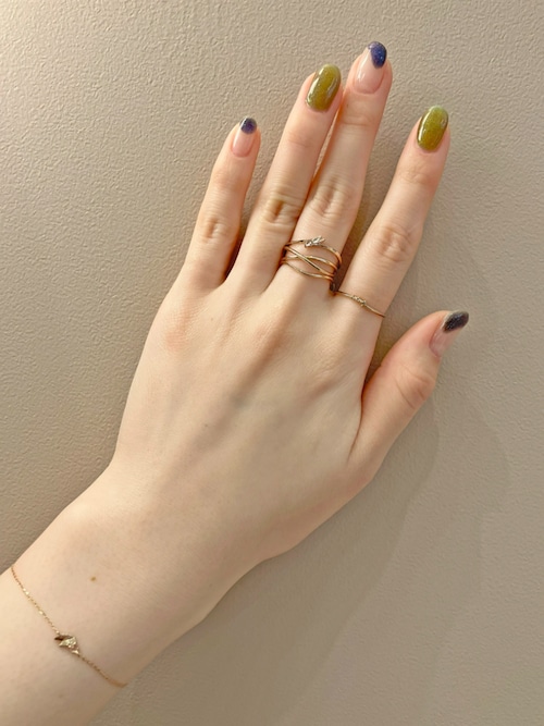 レイヤード] K10 ウェーヴ リング（リング）｜ete（エテ）の