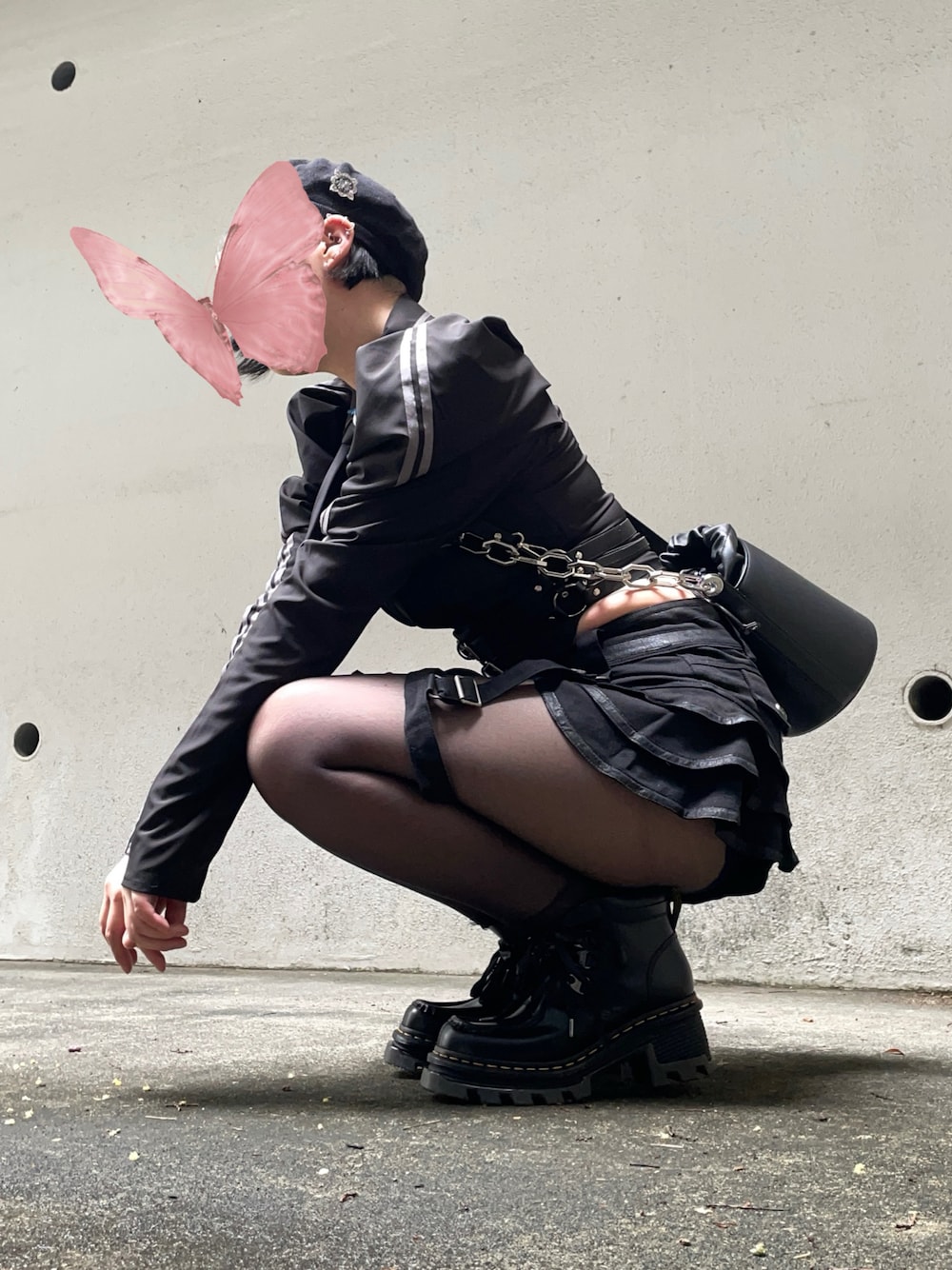 Dr. Martens/ドクターマーチン CORRAN 3 ホール ブーツ 31492001を使っ